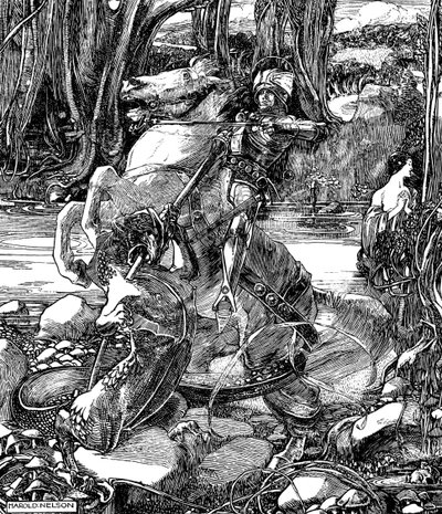 Saint Georges et le Dragon, 1901 - Unbekannt