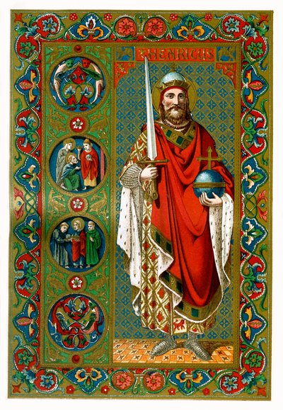 Saint Henri, empereur du Saint-Empire romain germanique, 1886 - Unbekannt