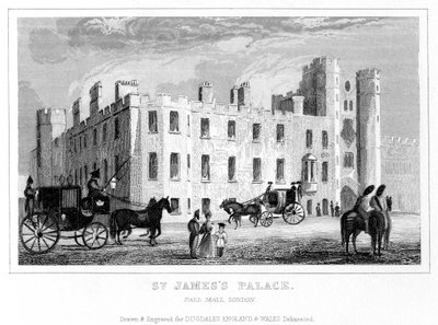 Palais St James, Pall Mall, Westminster, Londres - Unbekannt