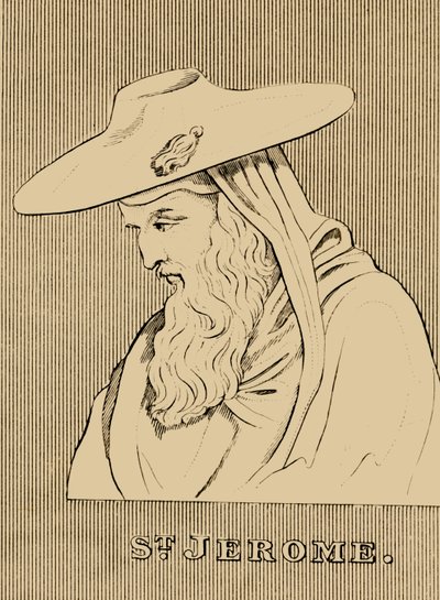 Saint Jérôme, vers 347-420, 1830 - Unbekannt