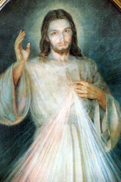 Église Saint-Joseph. La Divine Miséricorde. Jésus, j