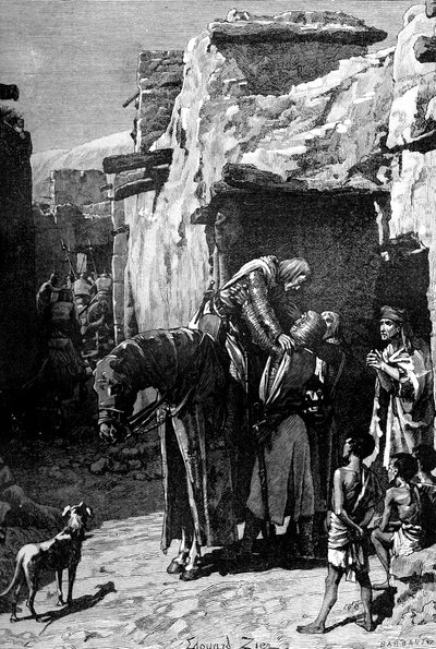 Saint Louis, Roi de France, cherchant refuge contre les Sarrasins, 1909 - Unbekannt