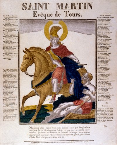 Saint Martin de Tours, 4ème siècle, 19ème siècle - Unbekannt
