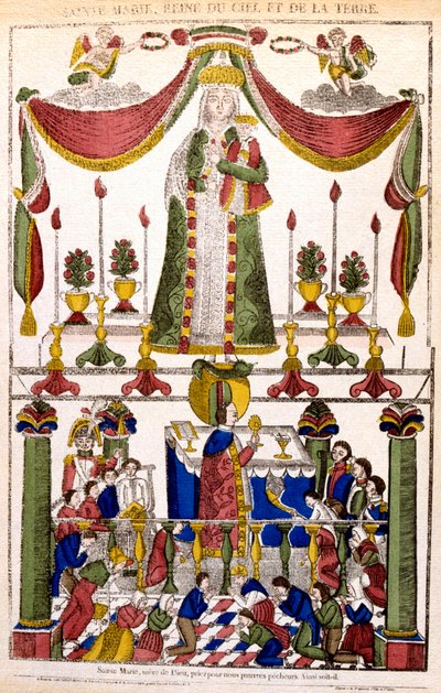 Sainte Marie, Reine du Ciel et de la Terre, 19e siècle - Unbekannt