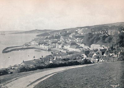 St. Mawes - Vue sur le port et le château, 1895 - Unbekannt