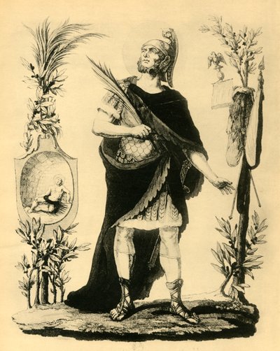 Saint Napoléon Officier Romain, Martyr, début du 19ème siècle, 1921 - Unbekannt