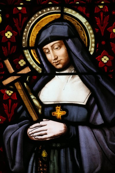 Église Saint-Paul. Vitrail. Jeanne de Chantal - Unbekannt