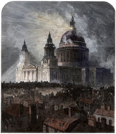 Cathédrale Saint-Paul le jour de l