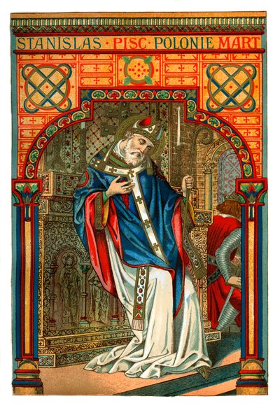 Saint Stanislas, évêque et martyr polonais du 11e siècle - Unbekannt