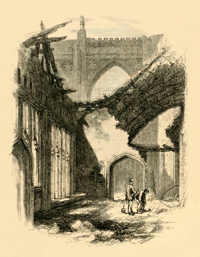 Chapelle Saint-Étienne - Intérieur après l