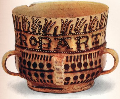 Staffordshire Slip Ware, 1909, 1914 - Unbekannt