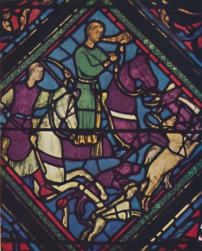 Vitrail - Cathédrale de Chartres, 13ème siècle - Unbekannt
