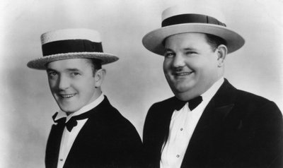 Stan Laurel 1890-1965 et Oliver Hardy 1892-1957, 20ème siècle - Unbekannt