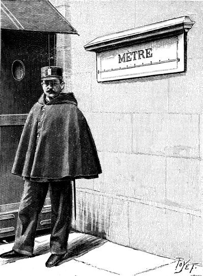 Mètre étalon au Petit Luxembourg, Paris - Unbekannt