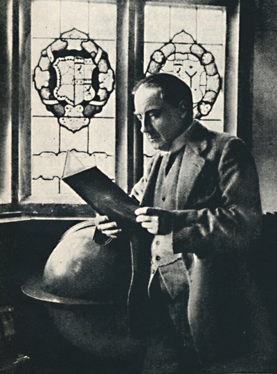 Stanley Baldwin dans la galerie à Chequers - Unbekannt