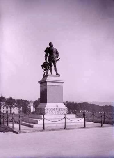 Statue de Francis Drake à Plymouth dans le Devon, fin XIXe-début XXe siècle - Unbekannt