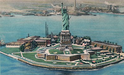 Statue de la Liberté sur l