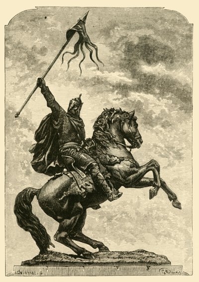 Statue de Guillaume le Conquérant, Falaise, 1890 - Unbekannt