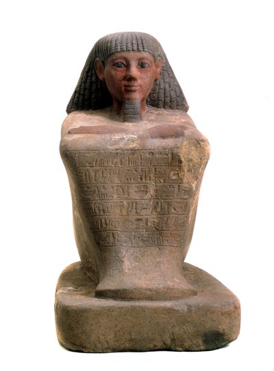 Statue du scribe Maaniamen, milieu du XVe siècle av. J.-C. - Unbekannt