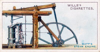 Machine à vapeur par James Watt, 1915 - Unbekannt