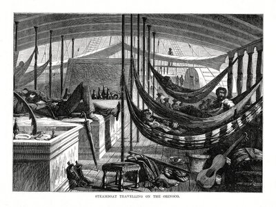 Bateau à vapeur voyageant sur l