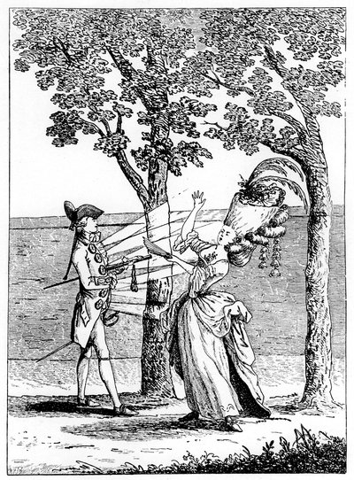 Boutons en acier, Coup de Bouton, 1777 - Unbekannt