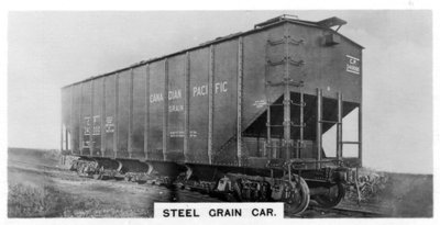 Wagon à grains en acier, Canada, vers 1920 - Unbekannt