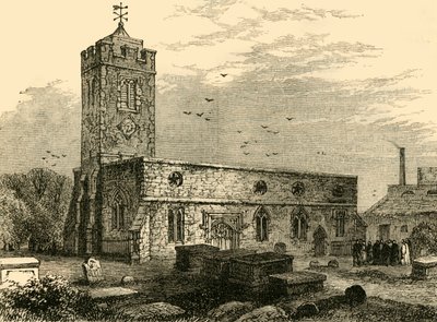 Église de Stoke Newington, 1750, vers 1876 - Unbekannt