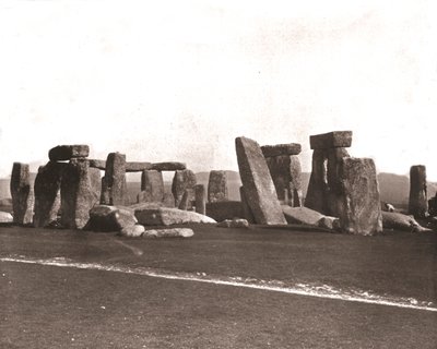 Stonehenge, plaine de Salisbury, Wiltshire, 1894 - Unbekannt