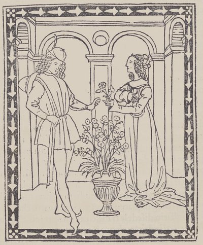 Storia di due amanti, ca. 1495-1500 - Unbekannt