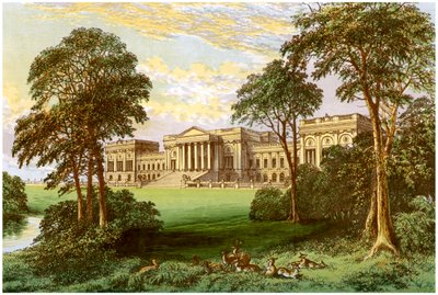 Parc de Stowe, Buckinghamshire, maison du duc et marquis de Buckingham et Chandos - Unbekannt