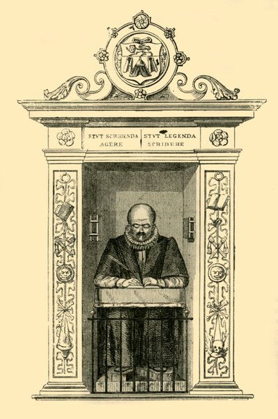 Monument de Stow à St. Andrew Undershaft, vers 1872 - Unbekannt