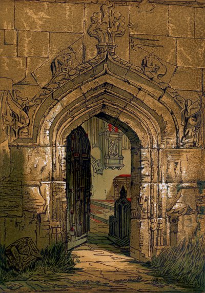 Église de Stratford, Warwickshire, Angleterre, 1845 - Unbekannt