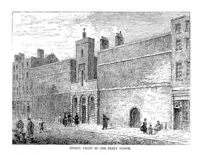 Façade de la prison de la flotte, 1878 - Unbekannt