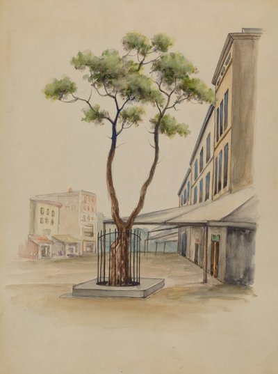 Scène de rue, 1935-1942 - Unbekannt