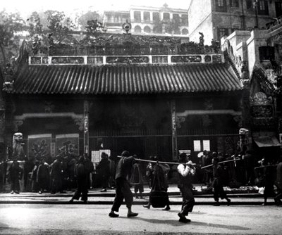 Scène de rue, Hong Kong, 1900 - Unbekannt