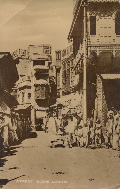 Scène de rue, Lahore - Unbekannt