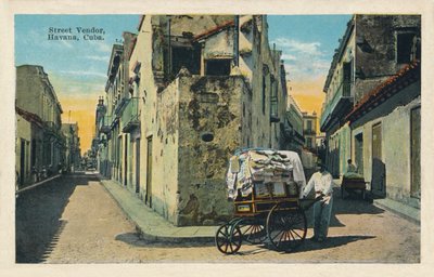 Vendeur de rue, La Havane, Cuba, 1938 - Unbekannt