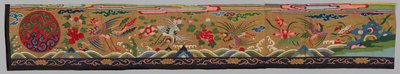 Bande de tapisserie en soie Ko Ssu, 1700s-1800s - Unbekannt