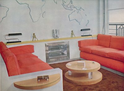 Étude dans la maison londonienne de Lord Louis Mountbatten, 1938 - Unbekannt