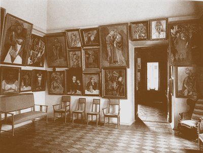 Étude connue sous le nom de la Salle Picasso dans la maison Shchukin - Unbekannt
