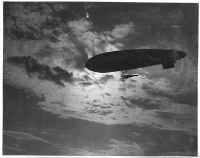 Dirigeable de classe Scout de la marine utilisé pour les missions de protection des convois pendant la Première Guerre mondiale - Unbekannt