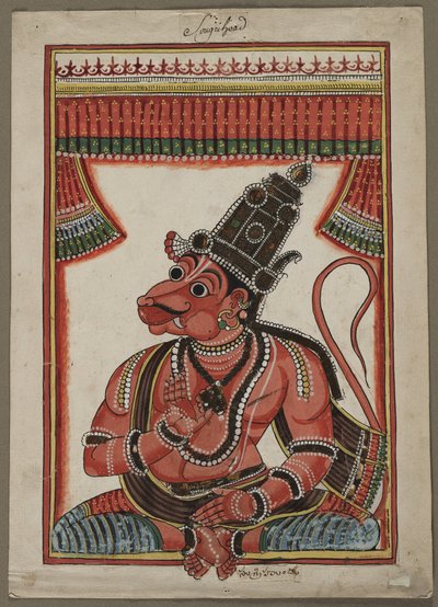 Sugriva, le Roi des Singes, 1760-1770 - Unbekannt