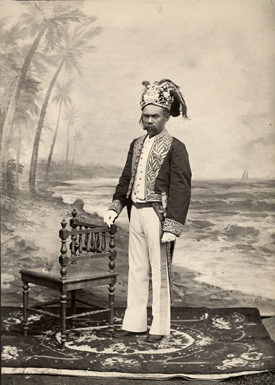 Sultan de Batjan, îles Pulau Bacan, Maluku, Indonésie - Unbekannt