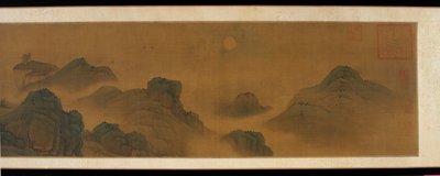 Soleil et lune sur terre et mer, 17ème-18ème siècle - Unbekannt