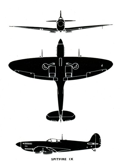 Supermarine Spitfire Mk IX - Unbekannt