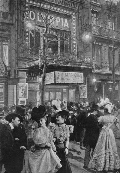 Sur le boulevard - La sortie de l