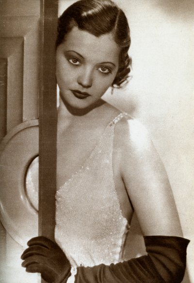 Sylvia Sidney, actrice américaine, 1933 - Unbekannt