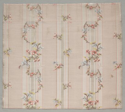 Fragment de taffetas, 1774-1793 - Unbekannt