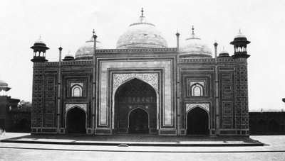 Mosquée ou masjid du Taj Mahal, Agra, Inde, 1916-1917 - Unbekannt